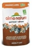 Паучи для кошек Almo Nature Orange Label Bio Cat Beef&Vegetables 0,07 кг.